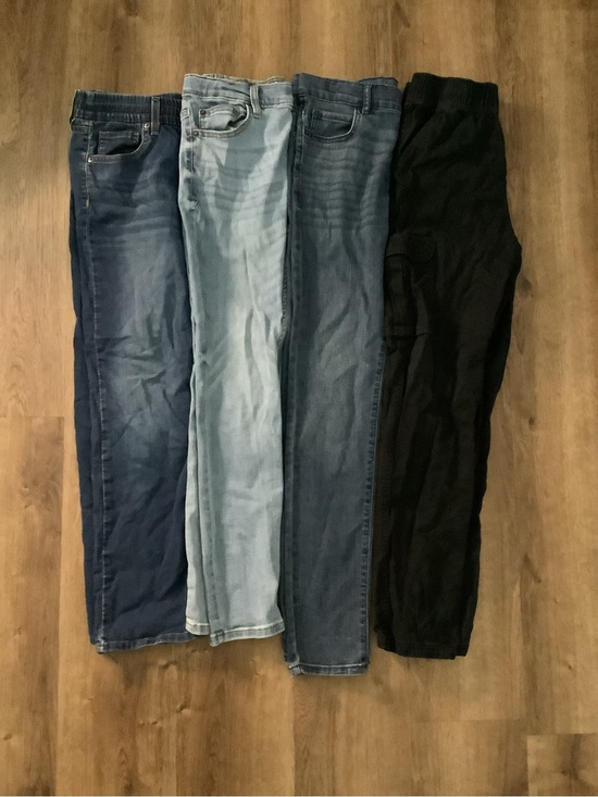 None Other - Boy’s Jeans - Blue, Light Blue, Medium Blue & Black - Classic Fit